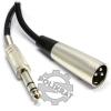 Кабель соединительный Jack 1/4" - XLR-M балансный фото