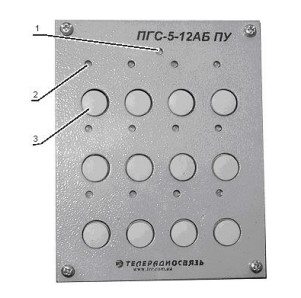 Схема конструкции ПГС-5-12АБ